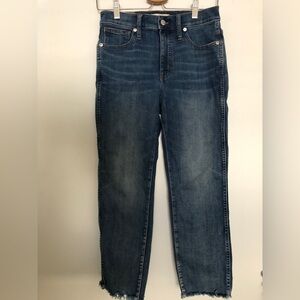 Madewell Stovepipe jeans 27P
